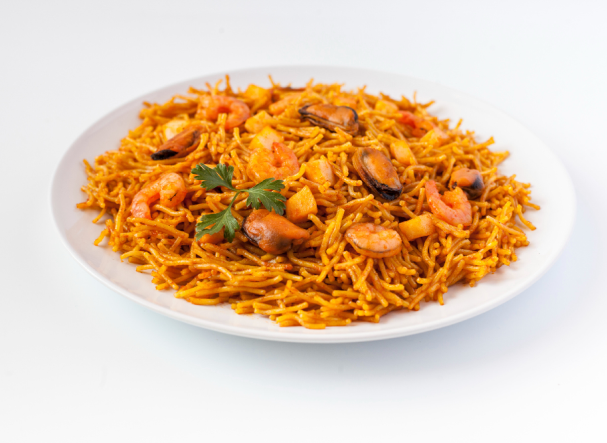  Jollof Spaghetti Gourmet